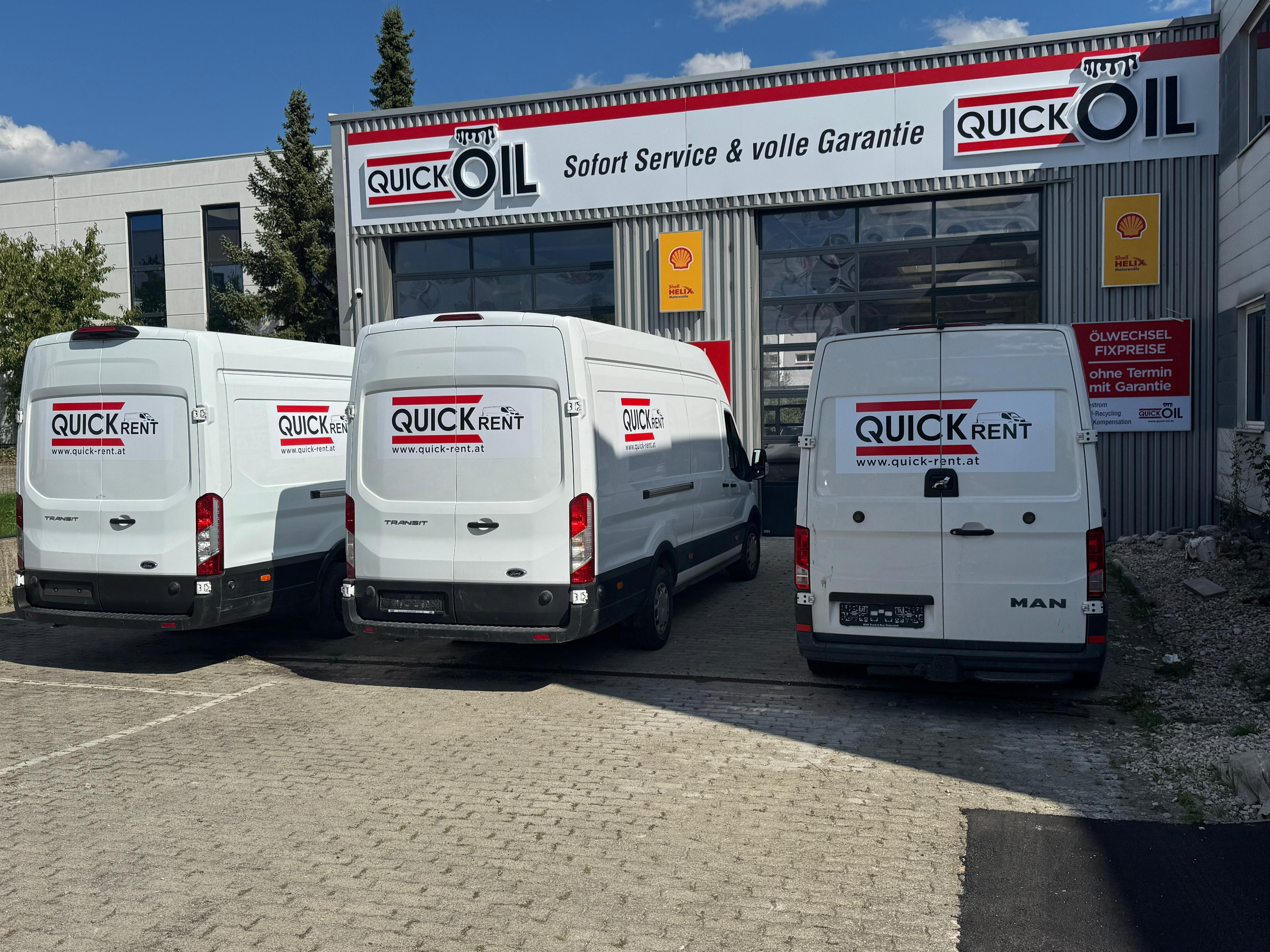 QUICK RENT Standort & Fahrzeuge